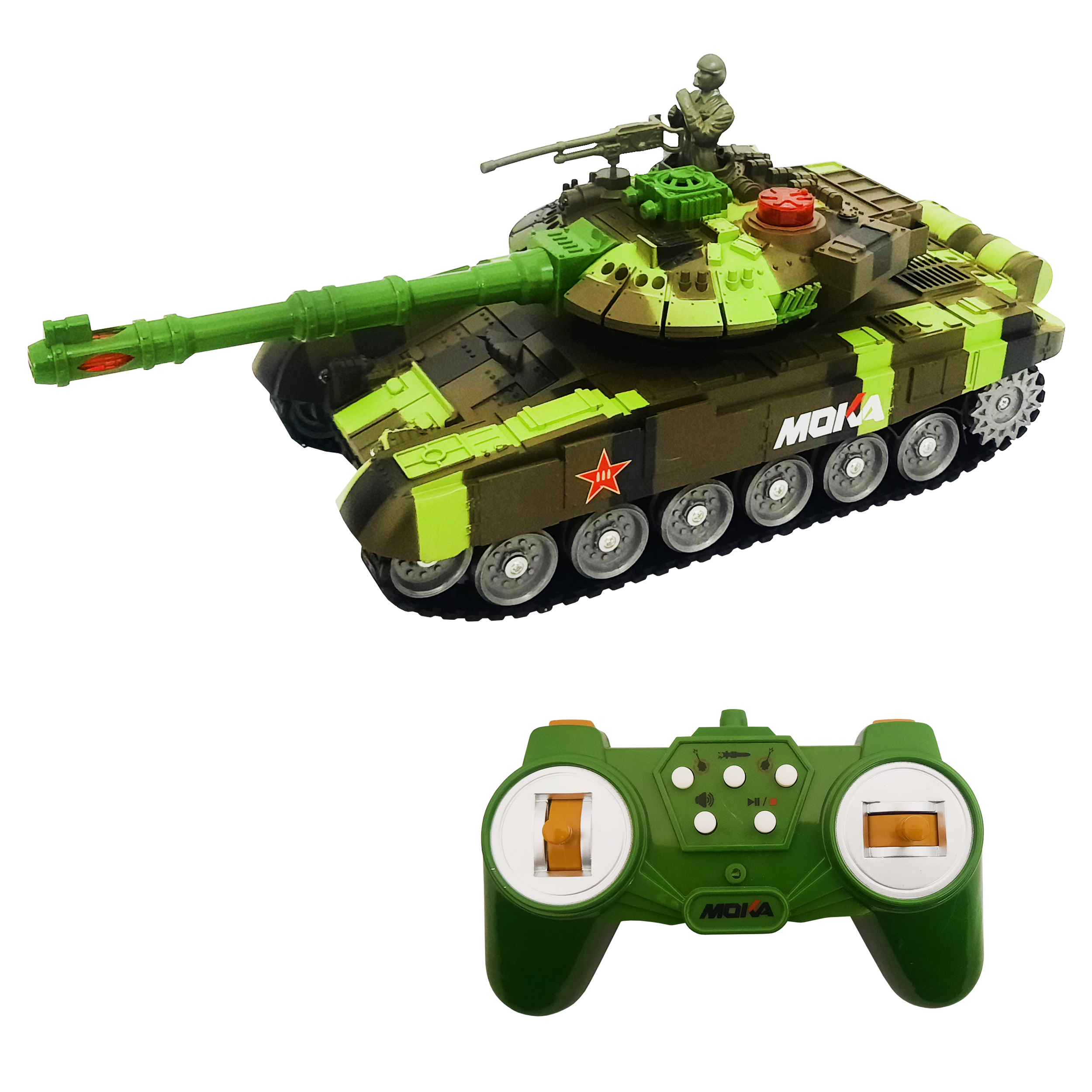 تانک بازی کنترلی مدل ارتشی کد 6502030