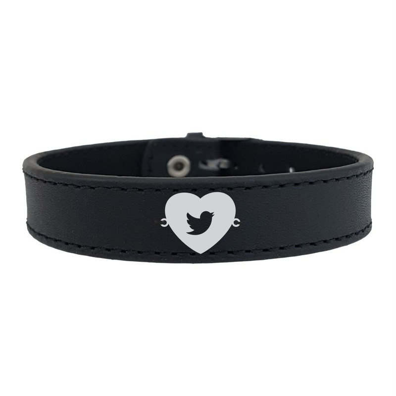 دستبند نقره ترمه 1 مدل قلب و پرنده کد MHDCF 0048