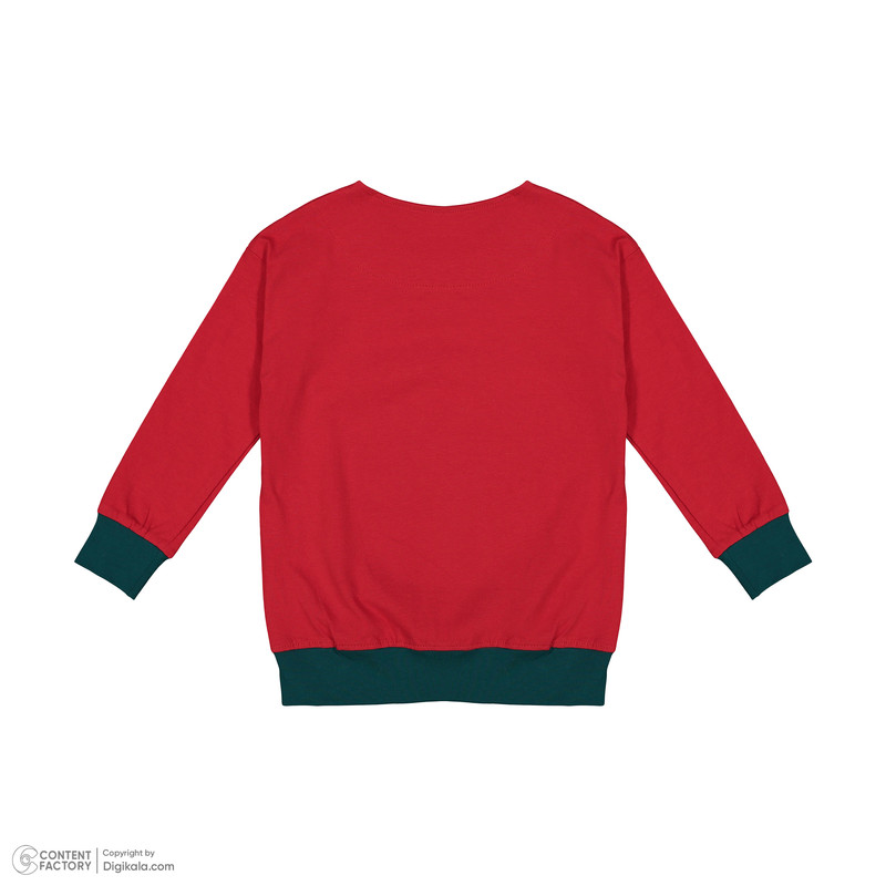 ست تی شرت و شلوار بچگانه ناربن مدل 1521490 رنگ قرمز