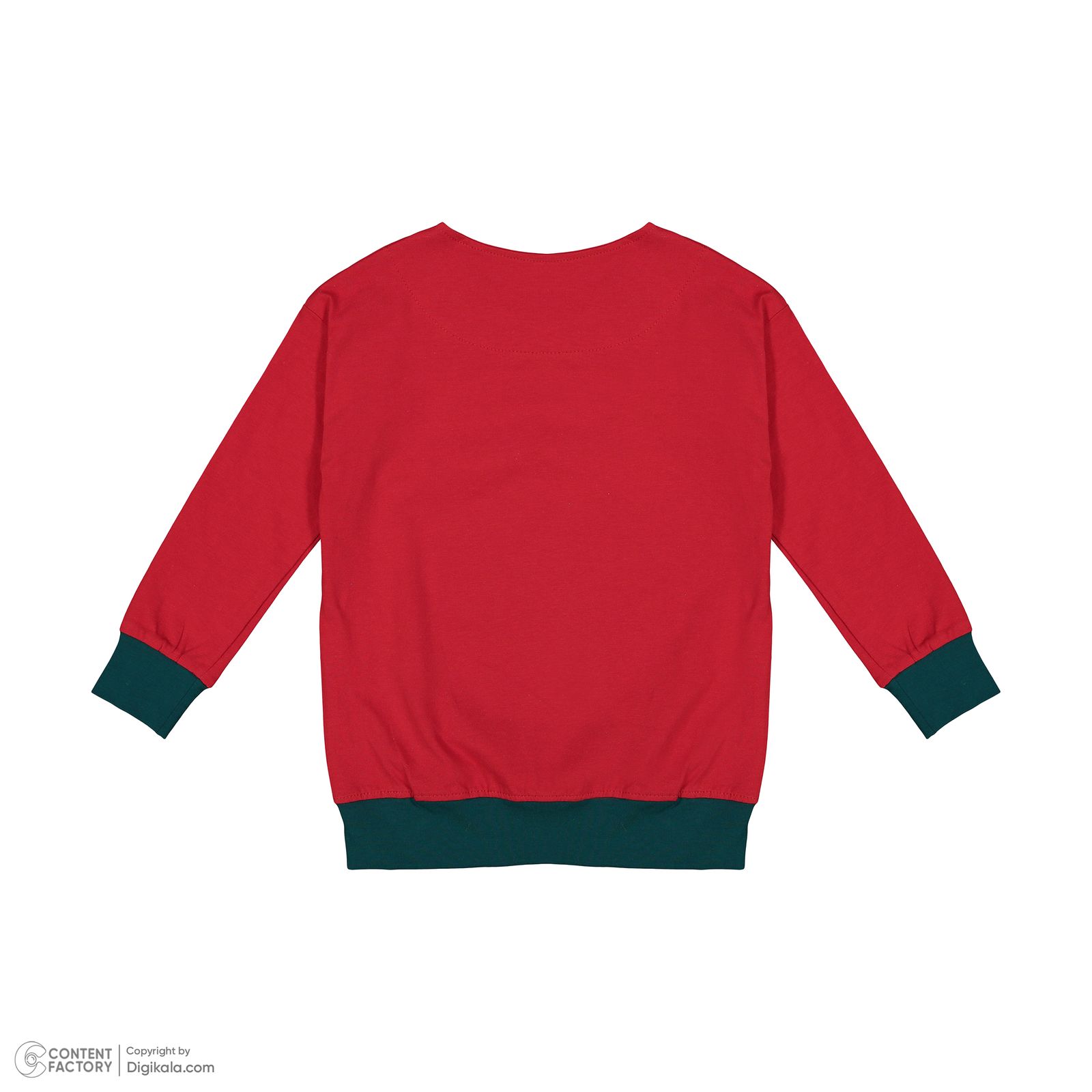 ست تی شرت و شلوار بچگانه ناربن مدل 1521490 رنگ قرمز -  - 2