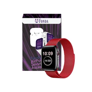 بند فوندا مدل میلانس-Milanese مناسب برای اپل واچ 45 میلی متری