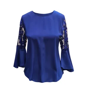 بلوز زنانه مدل آستین کلوش کد 001