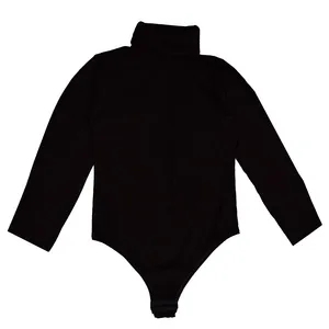 بادی آستین بلند زنانه مدل یقه اسکی کد B