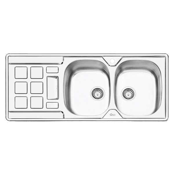 سینک ظرفشویی ایلیا استیل مدل 2021 توکار