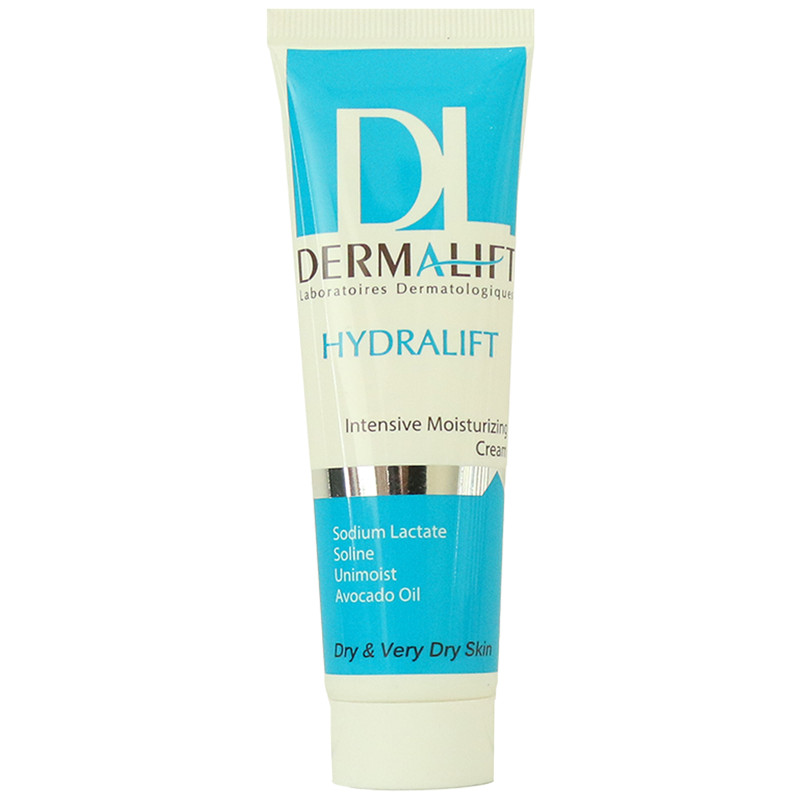 کرم مرطوب‌کننده قوی درمالیفت مدل Hydralift Intensive حجم 50 میلی‌لیتر