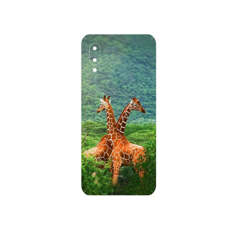برچسب پوششی ماهوت مدل Giraffe مناسب برای گوشی موبایل سامسونگ Galaxy M02