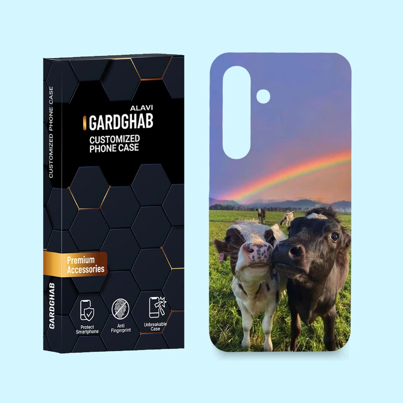 کاور گارد قاب علوی مدل حیوانات مناسب برای گوشی موبایل سامسونگ Galaxy S24