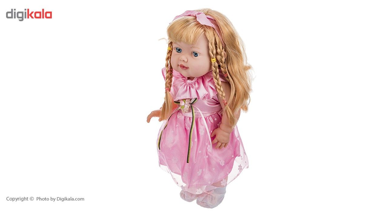 عروسک مدل Pink Skirt Flower ارتفاع 34 سانتی متر main 1 2