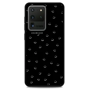 AKAM AMCWSGS20U-HAPPY FACE6 Cover For Samsung Galaxy S20 Ultra