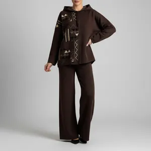 ست پلیور و شلوار زنانه سون پون مدل w204