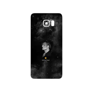 MAHOOT Johnny Depp Cover Sticker for Samsung Galaxy S6 Edge Plus