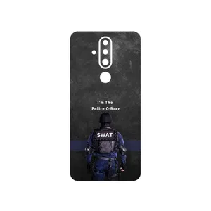 MAHOOT Police Officer Cover Sticker for Nokia X71