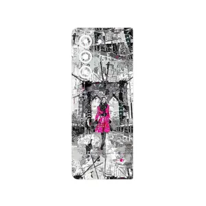 MAHOOT Collage of Catwalk Bridge Cover Sticker for Samsung Galaxy Z Fold 5