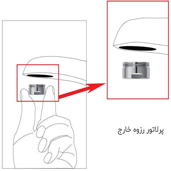 سر شیر آب مدل S&amp;amp;W عکس شماره 4