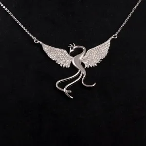 گردنبند نقره زنانه مدل  AVN_M11