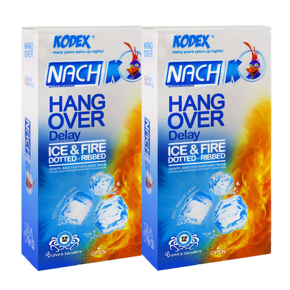 کاندوم ناچ کدکس مدل Ice & Fire بسته 2 عددی