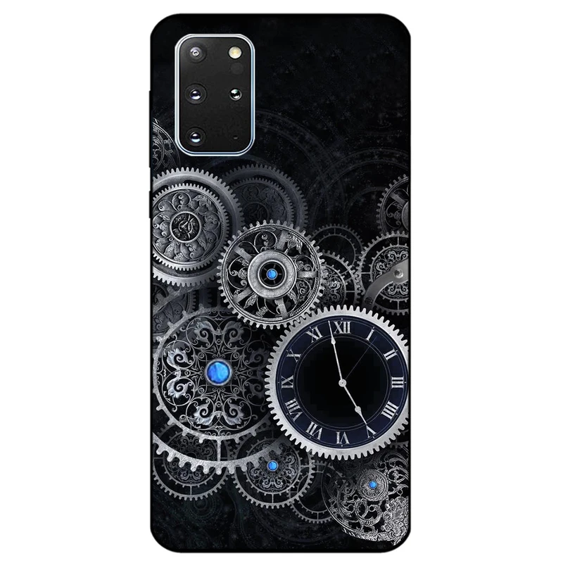 کاور مگافون طرح ساعت مدل 8161 مناسب برای گوشی موبایل سامسونگ Galaxy S20 Plus      