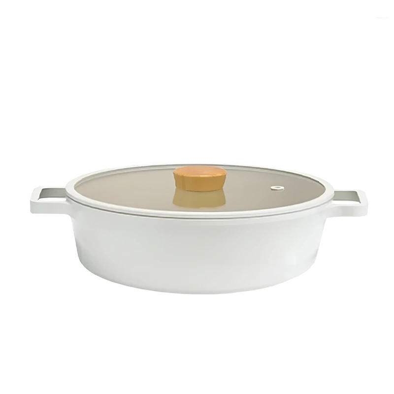تابه نیوفلیم مدل LOW STOCKPOT سایز 30