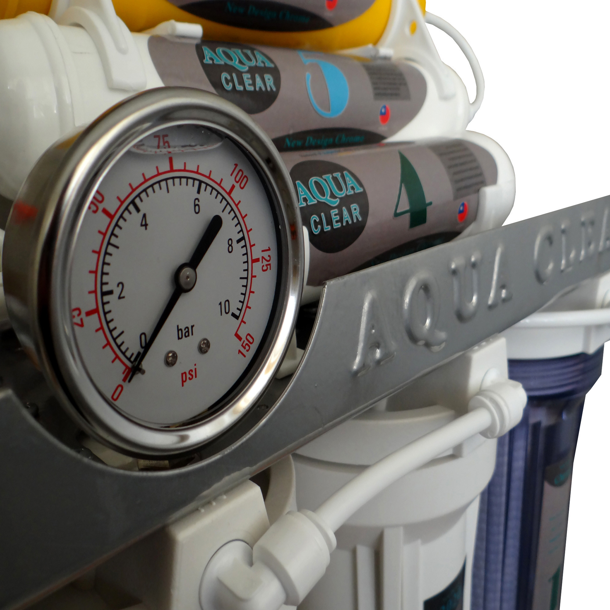 دستگاه تصفیه کننده آب آکوآ کلیر مدل CHROME - AC5707 به همراه فیلتر مجموعه 3 عددی