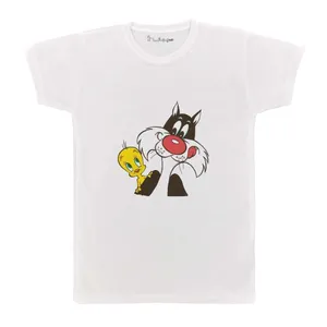 تی شرت بچگانه پرمانه طرح توییتی کد pmt.4393