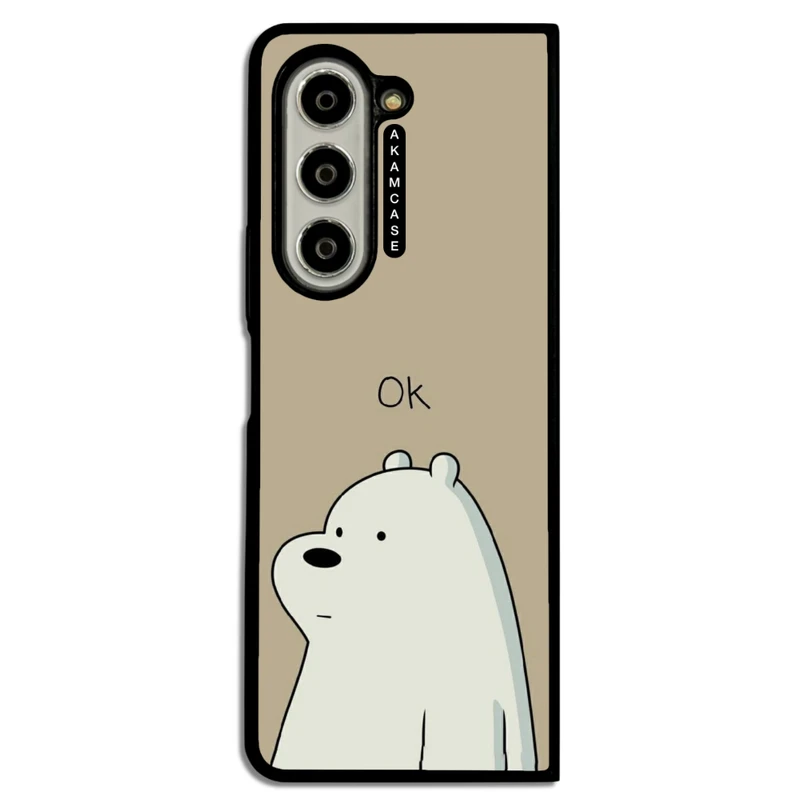 کاور آکام مدل AMC-WSGZFOLD5-PANDA-19 مناسب برای گوشی موبایل سامسونگ Galaxy Z Fold 5