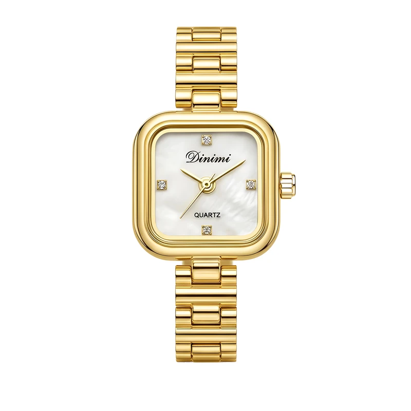 ساعت مچی عقربه‌ای کوارتز زنانه دینیمی مدل 77122-g