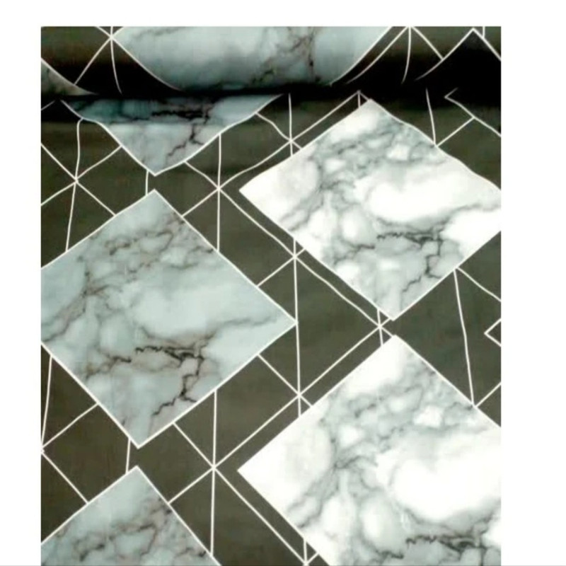 ملحفه میکرو مدل هندسی یک نفره سایز 200x150 سانتی‌متر