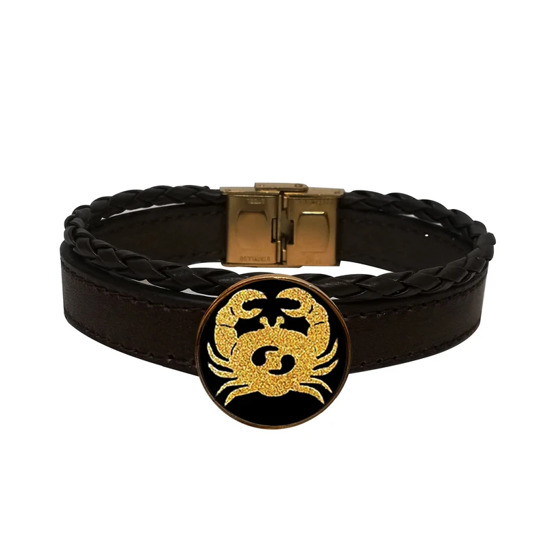 دستبند  زنانه و مردانه مارک گلد مدل ماه تولد تیر