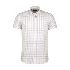 پیراهن آستین کوتاه مردانه کیکی رایکی مدل MBB20225-339