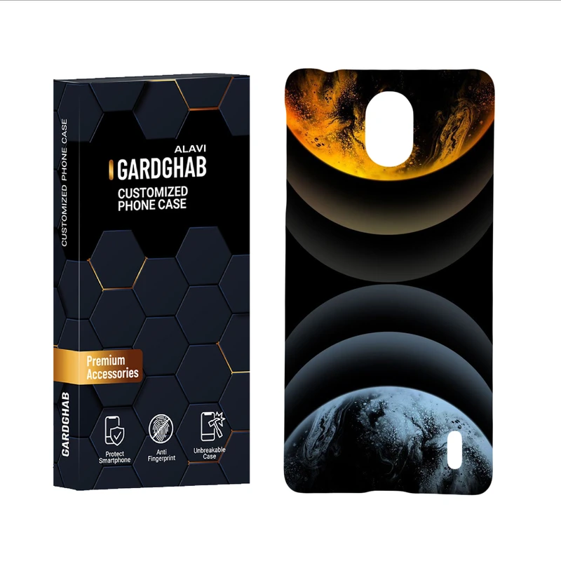 کاور گارد قاب علوی مدل هنری مناسب برای گوشی موبایل نوکیا 1Plus