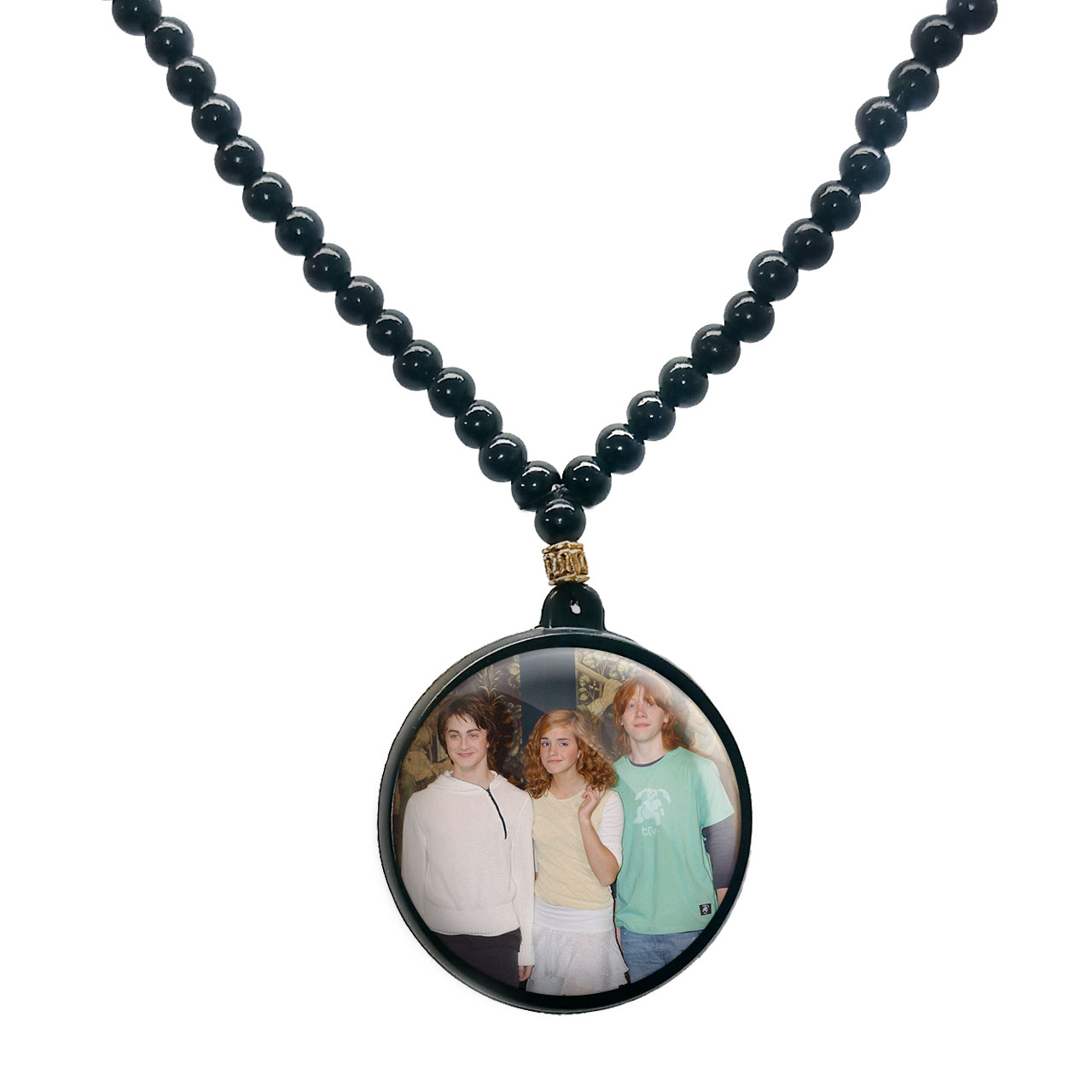 گردنبند پرمانه طرح Harry Potter کد pmd.23997 مدل دو طرفه