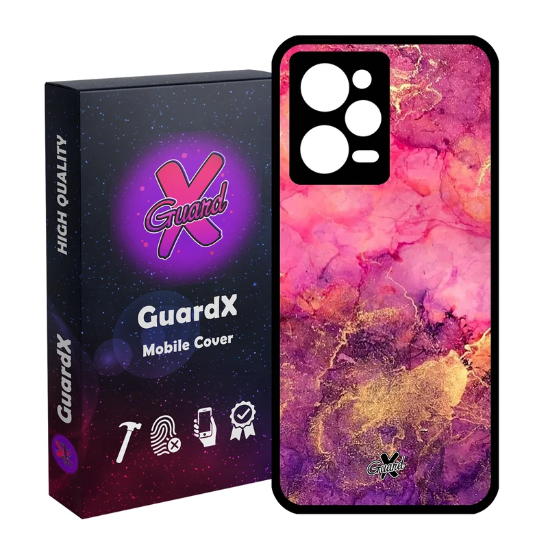 کاور گارد ایکس طرح ماربل مدل Glass10283 مناسب برای گوشی موبایل شیائومی Redmi Note 12 Pro 5G/Poco X5 Pro 5G/Note 12 Pro Pro speed