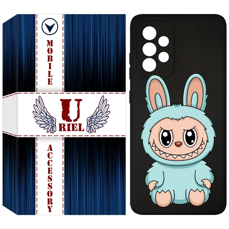 کاور یوریل مدل KSH کد 144 طرح عروسک لبوبو مناسب برای گوشی موبایل سامسونگ Galaxy A33 5G