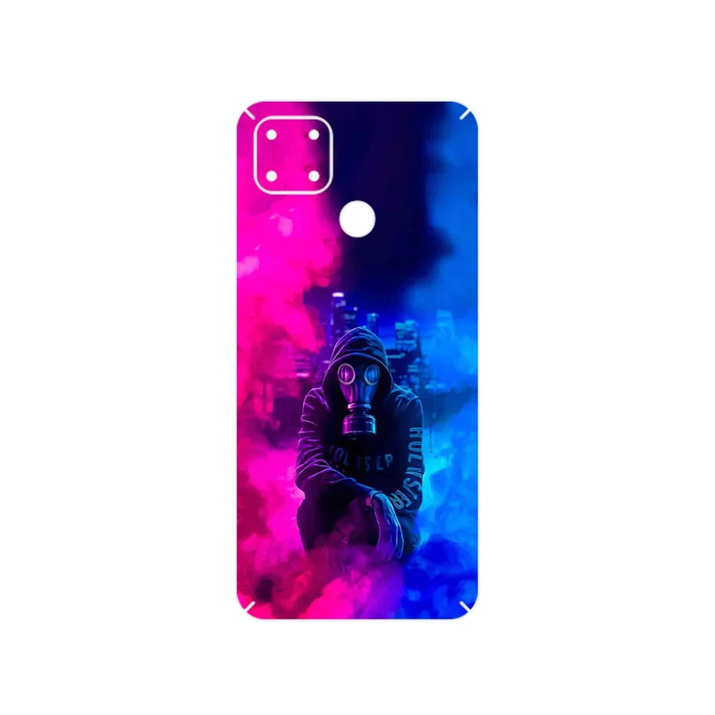برچسب پوششی ماهوت مدل Smoke Rainbow Digital Art 2 مناسب برای گوشی موبایل ریلمی C25s