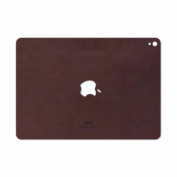 برچسب پوششی ماهوت مدل Matte-Dark-Brown-Leather مناسب برای تبلت اپل iPad Pro 9.7 2016 A1674