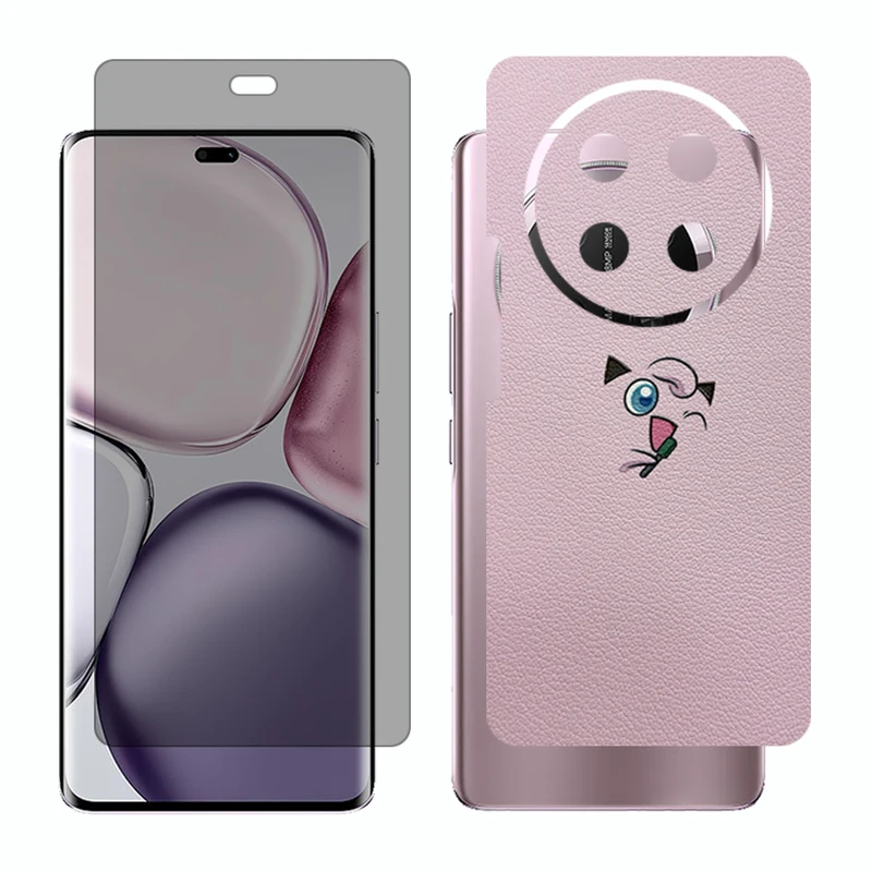 محافظ صفحه نمایش حریم شخصی گلس مدل Together مناسب برای گوشی موبایل آنر X9c به همراه برچسب پوششی