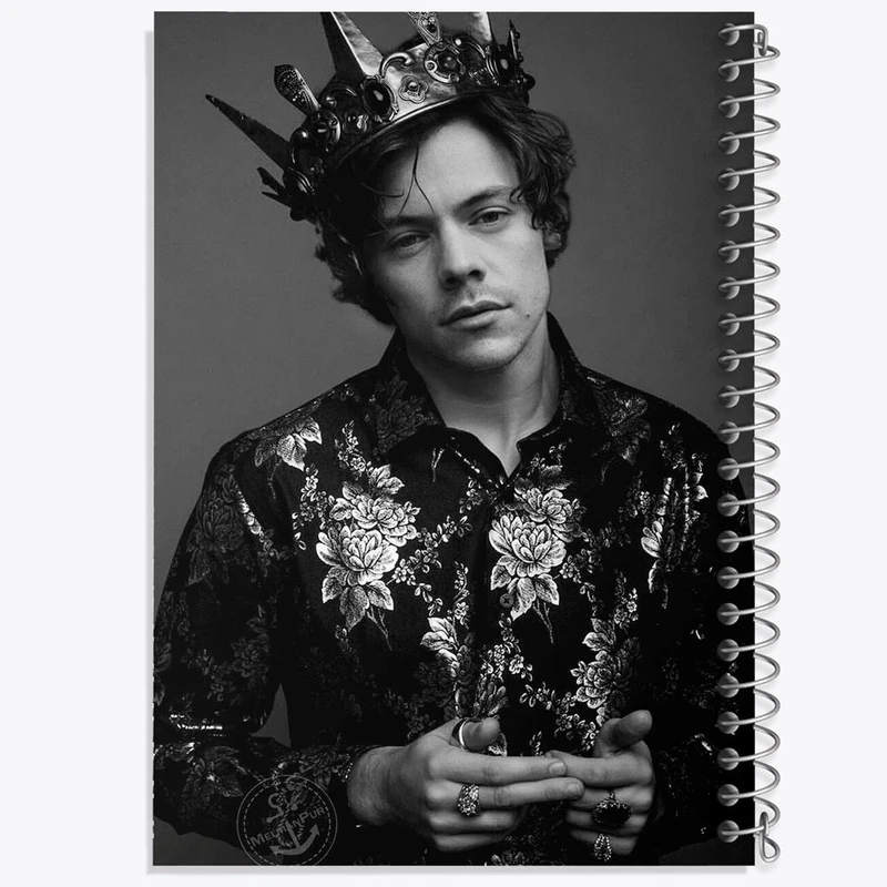 دفتر مشق 50 برگ خندالو مدل هری استایلز گروه موسیقی وان دایرکشن One Direction کد 18915
