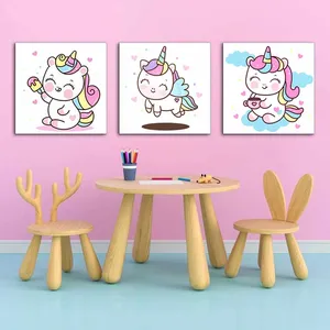 تابلو شاسی کودک مدل یونیکورن کد UNC4 مجموعه 3 عددی