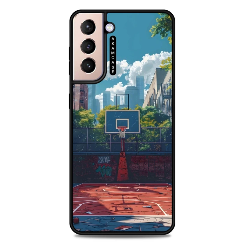 کاور آکام مدل AMC-WSGS21P-BASKETBALL2 مناسب برای گوشی موبایل سامسونگ Galaxy S21 Plus