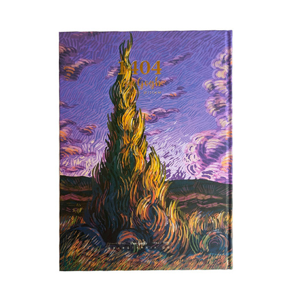 سالنامه سال 1404 برگ تحریر مدل ونگوگ کد 22