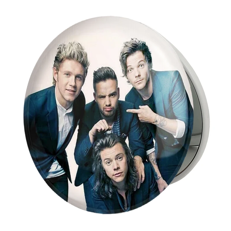 آینه جیبی خندالو طرح گروه موسیقی وان دایرکشن One Direction مدل تاشو کد 2709 