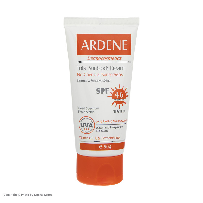 کرم ضد آفتاب رنگی آردن SPF46 کرم ضد آفتاب رنگی آردن SPF46