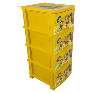 فایل کشویی رزگلد مدل مینیون ها کد R582