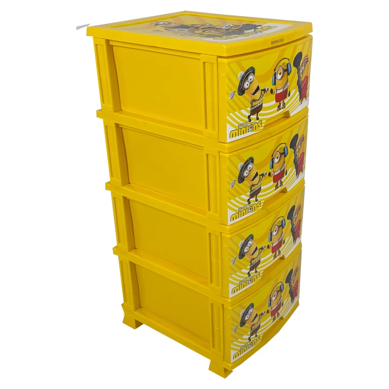 فایل کشویی رزگلد مدل مینیون ها کد R582