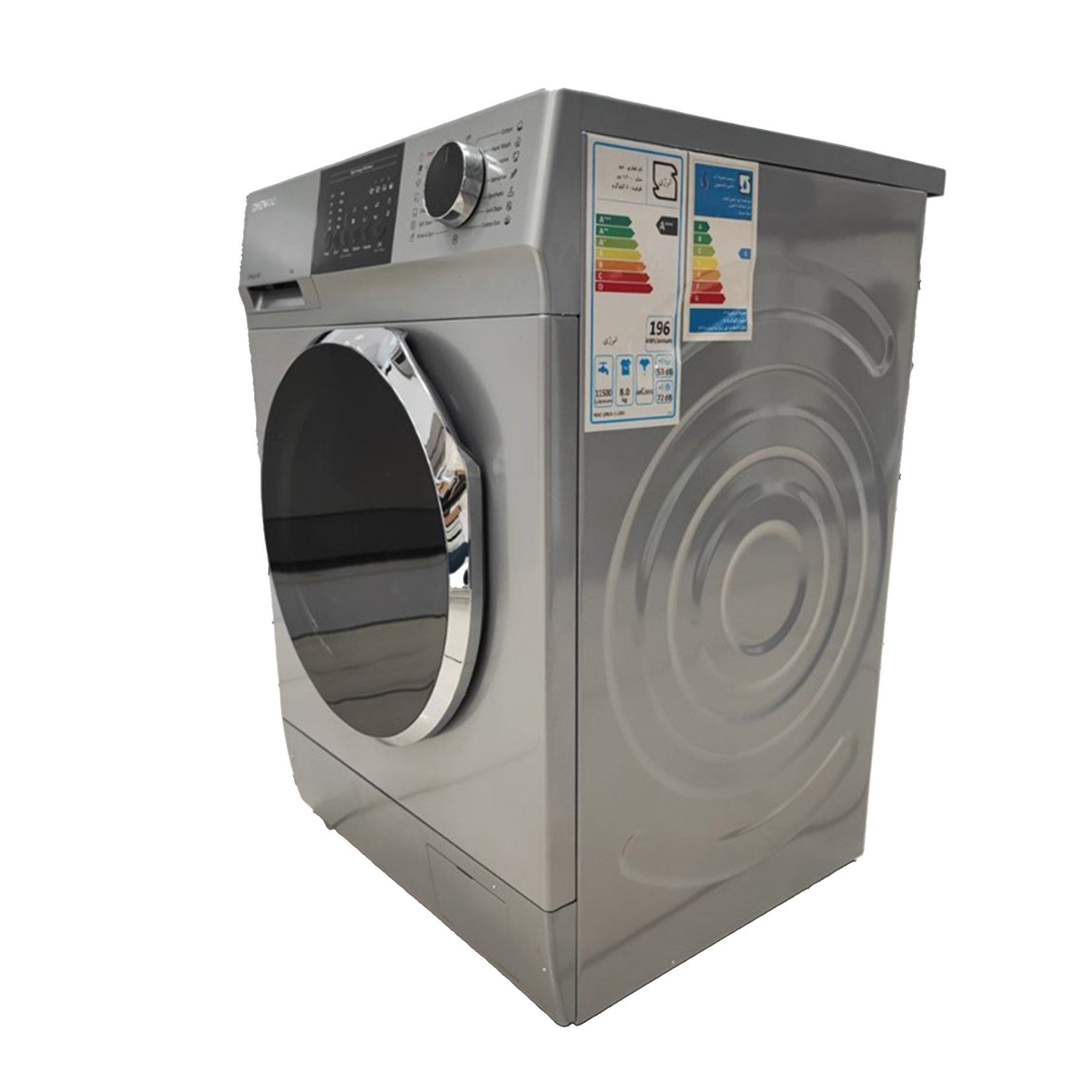 ماشین لباسشویی دوو مدل LM-810S ظرفیت 8 کیلوگرم