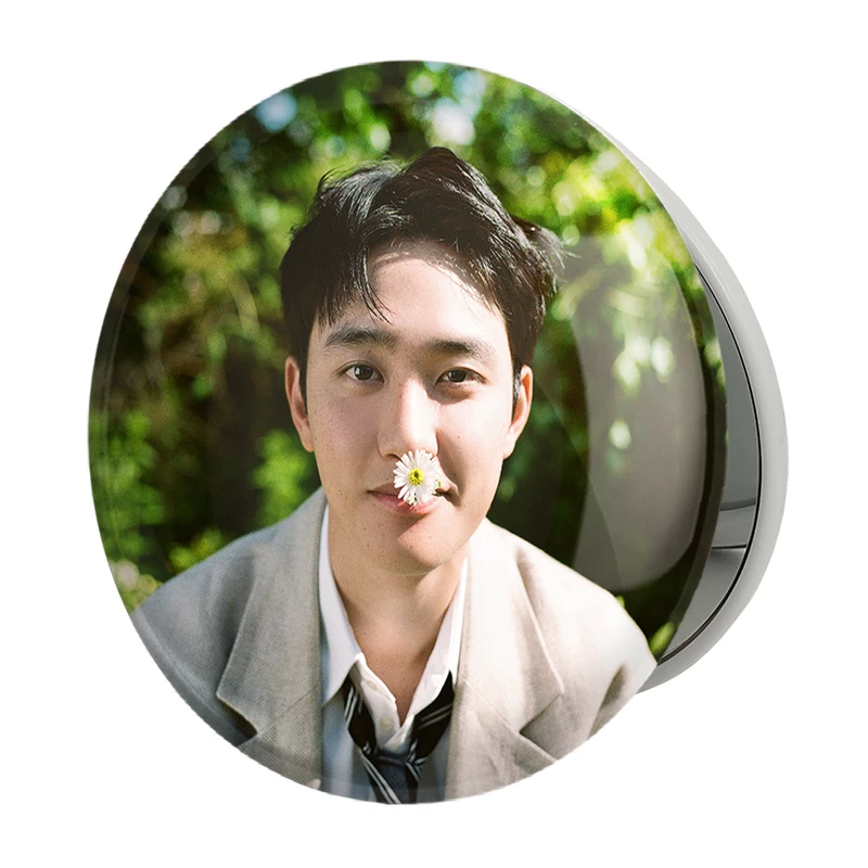 آینه جیبی خندالو طرح دی.او گروه اکسو EXO مدل تاشو کد 13372 