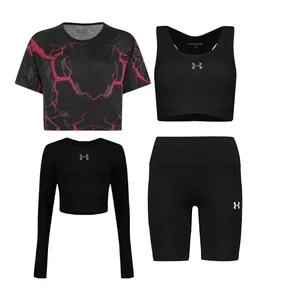 ست چهار تکه لباس ورزشی زنانه مدل 1801-69-63-56