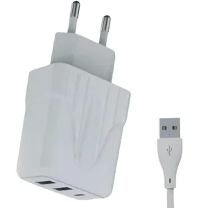 شارژر دیواری 36 وات 3 پورت مدل PD36W به همراه کابل تبدیل USB-C به USB