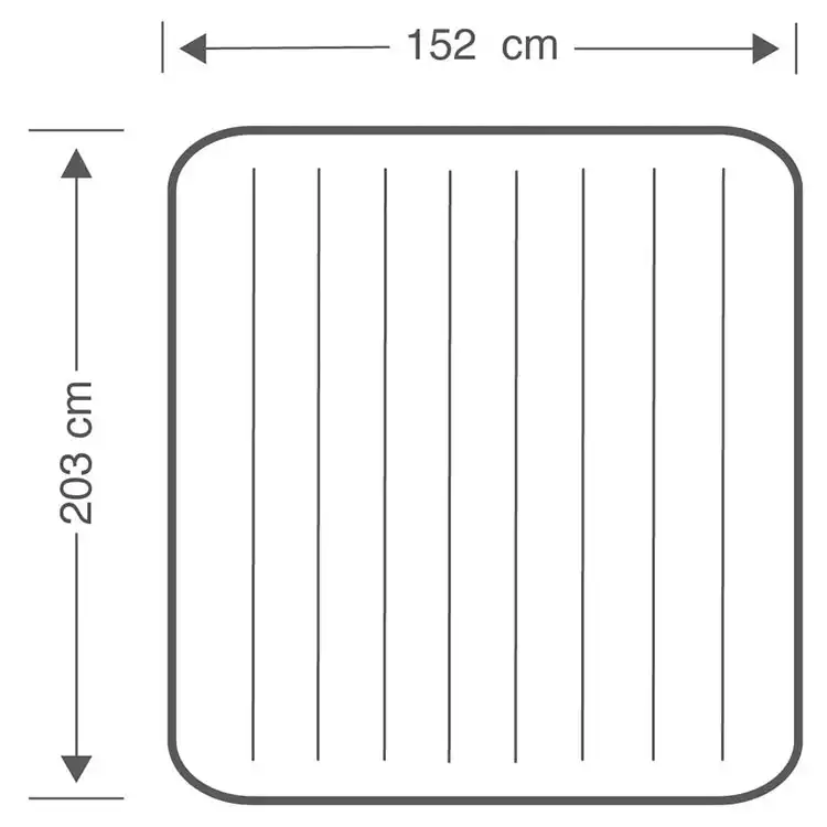 تشک و بالش بادی سفری اینتکس مدل 64765NP