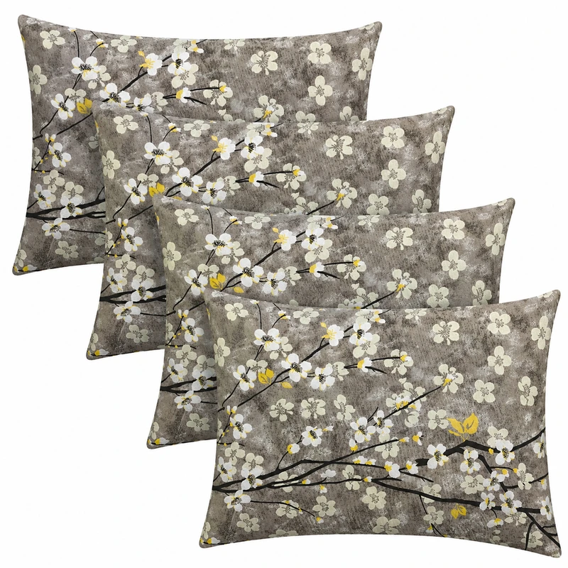 رو بالشی ناتوسا مدل بهار سایز 67*45 سانتی متر مجموعه چهار عددی